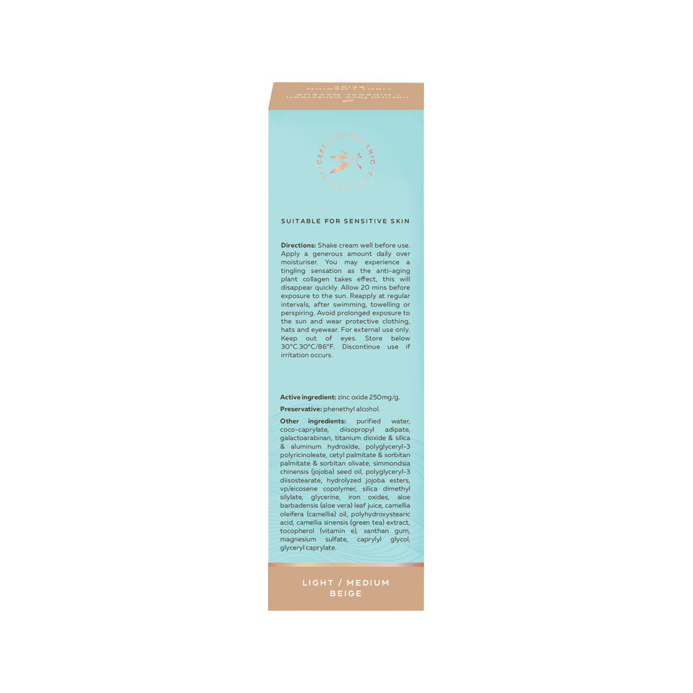 Wotnot Naturals Natural Face Sunscreen SPF 40 + Mineral MakeUp BB Cream Beige 60g - Image 4