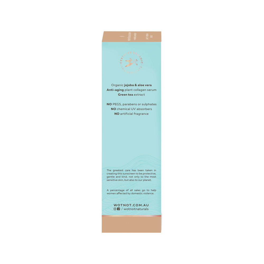Wotnot Naturals Natural Face Sunscreen SPF 40 + Mineral MakeUp BB Cream Beige 60g - Image 5